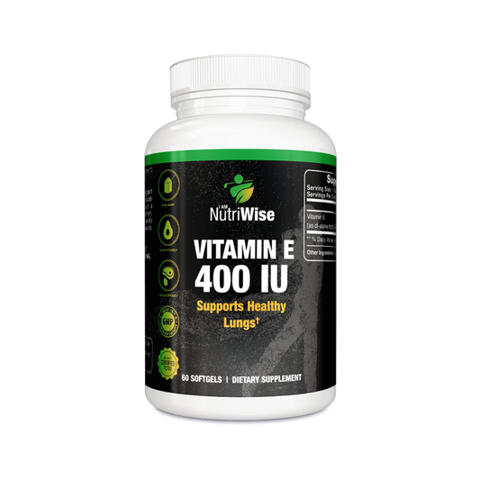 Vitamin E 400IU Softgel, 1 serv. size