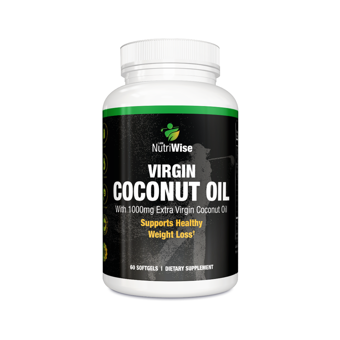 Organic Virgin Coconut Oil, 1000mg