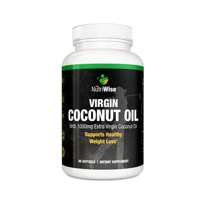 Organic Virgin Coconut Oil, 1000mg