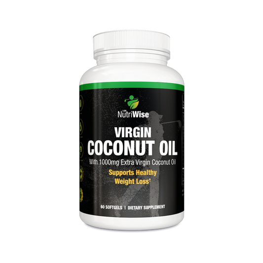 Organic Virgin Coconut Oil, 1000mg