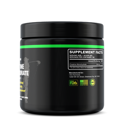 Creatine Monohydrate, 500g/100 serv.